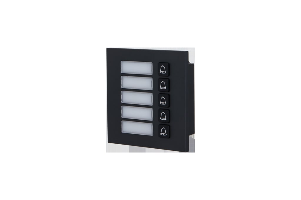 DAHUA TECHNOLOGY - DUHM-0020026 VTO4202FB-MB5: MODULO 5 TASTI MECCANICI