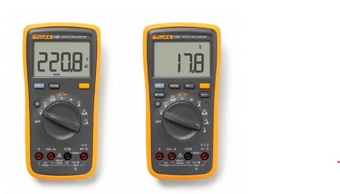 FLUKE ITALIA SRL - FLK6101348 FLUKE-17B+/EUR, MULTIM CAT III 600V C/TE