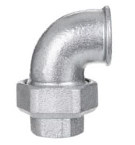 GEBO ITALIA - GEI95-6G GOMITO 90 CON BOCCHETTONE SEDE PIANA F/F