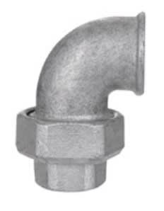 GEBO ITALIA - GEI96-10G GOMITO 90 CON BOCCHETTONE SEDE CONICA F/