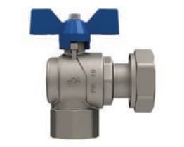 F.I.V. - FVR6069R081 VALV.EVOL. SQ.F3/4XDADO 1 F.BLU