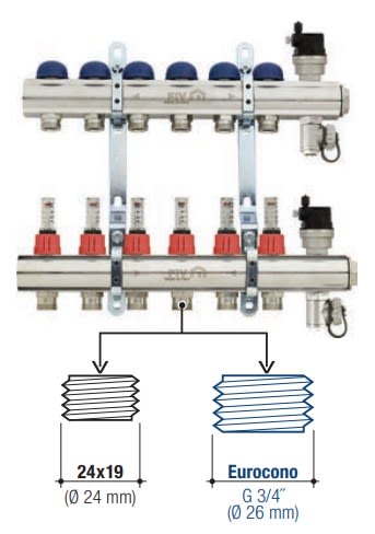 F.I.V. - FVR6246R008 COL.OT.1 24X19 PRE. MIS. 4 8V