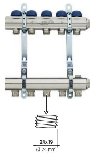 F.I.V. - FVR6246R105 COL.OT.1 24X19 PRE.DIS.CONTROLLER-F 5V
