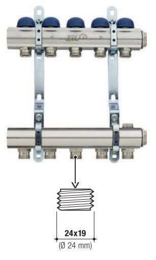 F.I.V. - FVR9879R106 COL.OT.11/4 24X19 PRE.DIS.CONTR.ER-F 6V