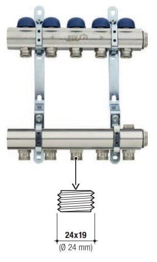 F.I.V. - FVR9879R106 COL.OT.11/4 24X19 PRE.DIS.CONTR.ER-F 6V