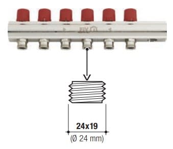 F.I.V. - FVR9867R504 COL.OT.1 24X19 MAN. DET. 4V