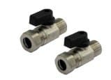 ITALTHERM - ITH401010024 KIT RUBINETTI INTERCETTAZ. IMPIANTO 3/4