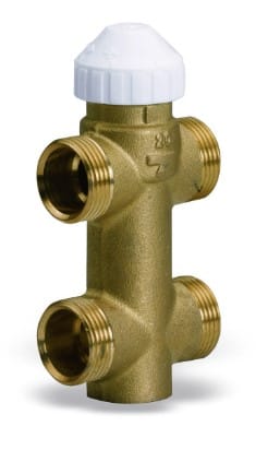 WATTS INDUSTRIES ITA - WAT413112 VALVOLA 3VIE 4ATTACCHI 1/2 PN16