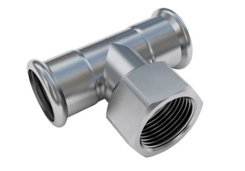 IBP BANNINGER ITALIA - IBPPS26130G0180418 INOX A316 TEE F FIL.F 18X1/2X18