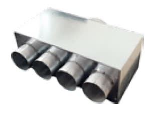 IRSAP - 3IRA00PLE030812500 PLENUM DI DISTRIB. 3X80 DN125 ARCA