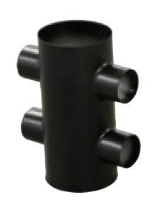 IRSAP - 3IRA00PLE0408125C0 PLENUM DI DISTRIB. 4X80 DN125 COMPO