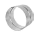 IRSAP - 3IRDLZMAF008000 MANICOTTO FEMMINA IN LAM. ZINCATA DN80