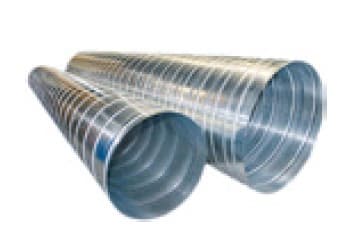 IRSAP - 3IRDLZTUB01600100 CANALE CIRC. LAM. ZINCATA TLZ DN160 1 M