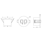 PERRY - PER1LEVSA3 LAMP INV INC 2LED 120LM 3H AREA AUTO