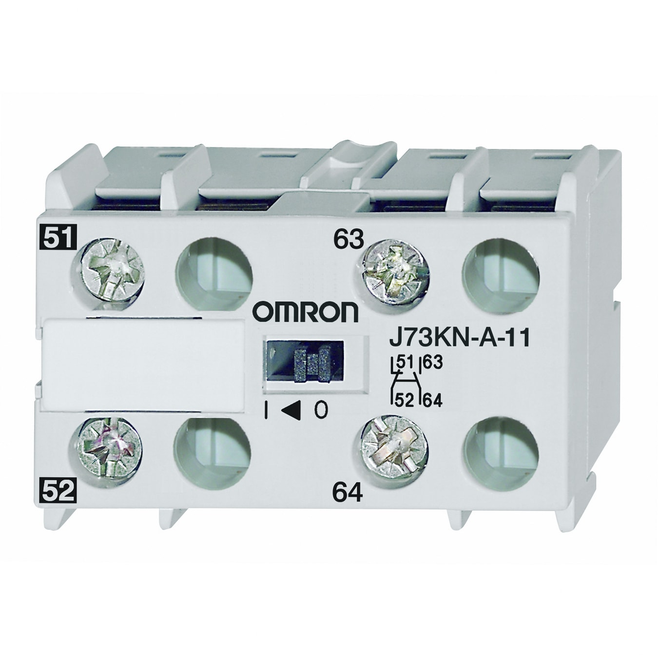 OMRON - OMRJ73KNA11-1193380 TELERUTTORE- CONT AUS1NA+1NC FRONT XJ7KN