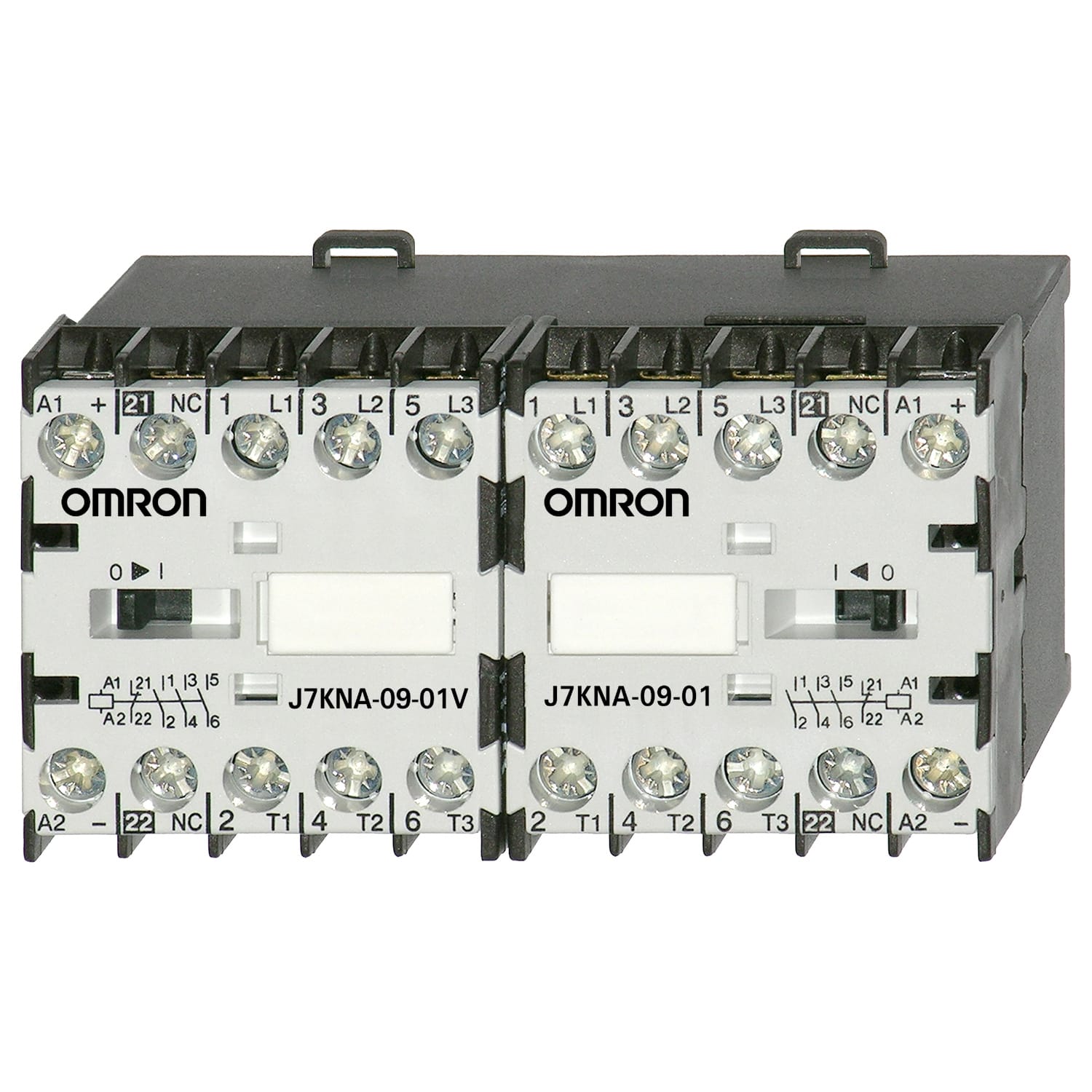 OMRON - OMRJ7KNA0901R24D teleruttore-mini5.5kW12A1auxNC.24Vc.c
