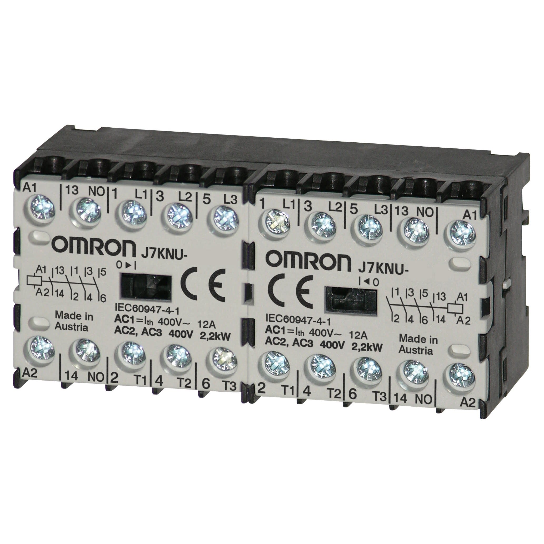 OMRON - OMRJ7KNUAR4024D TELERUTTORE- RELE CONTATTORE MICRO. 4 PO