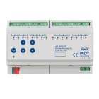 MDT ITALIA SRL - EYGJAL-0810.02 Attuatore veneziane KNX , 8 canali, 10A, 230V