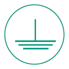 PANDUIT - PANPLD-57 ETICHETTA EROGATORE, SIMBOLO TERRA, VERD