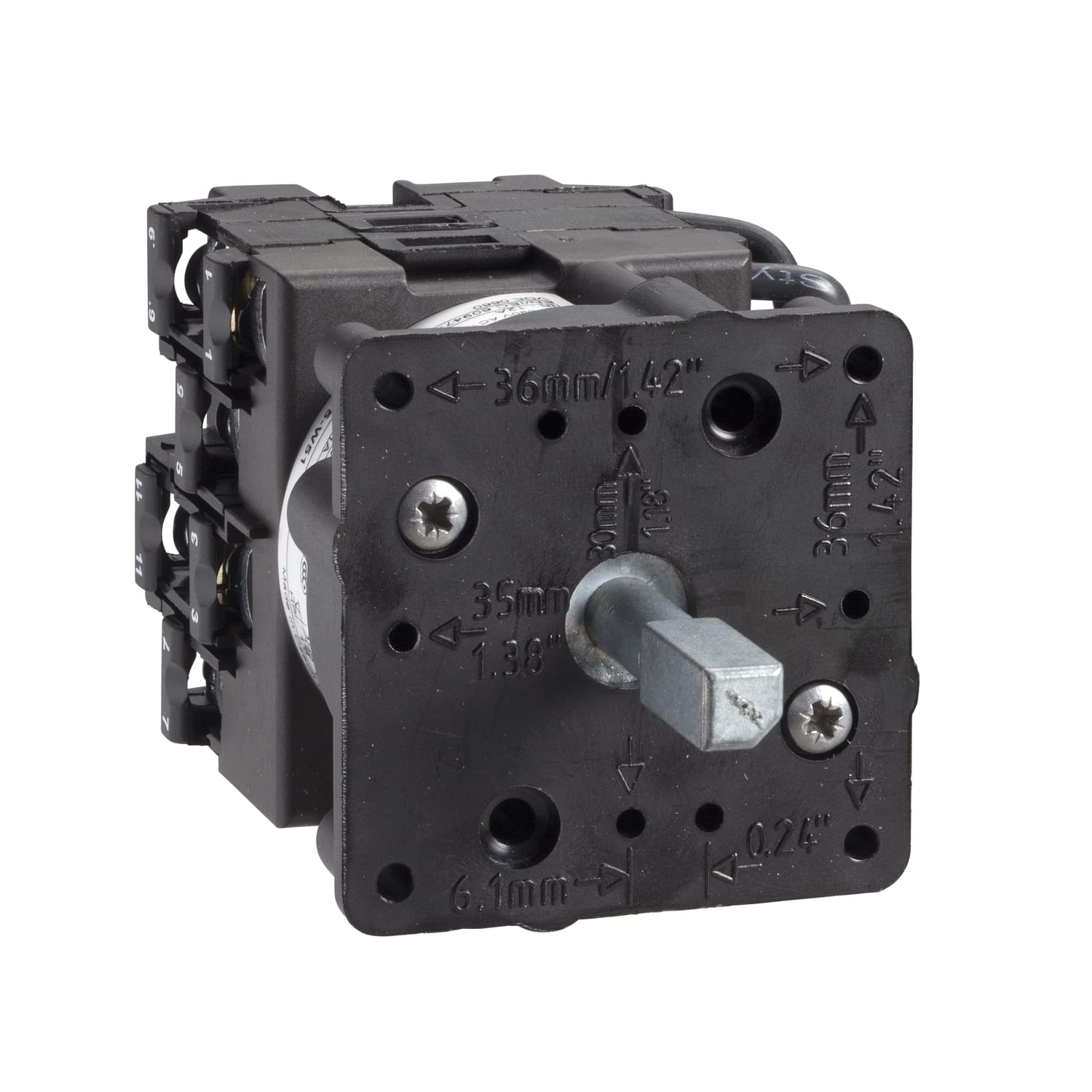 SCHNEIDER ELECTRIC - SNRK1D009BL COMMUTATORE 12A BCD 9 DECIMALI