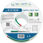 FTE MAXIMAL ITALIA S - FTEK121EGR K121EGR CAVO COAX 5MM PVC ECA VERDE 100M