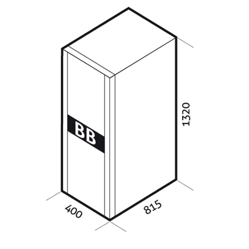 RPS(RIELLO UPS) - RIEK132180PL52FNPA BTC 1320 180V BB L5 2F