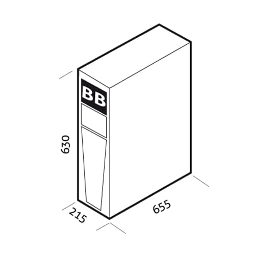 RPS(RIELLO UPS) - RIEK132240PB12F BTC 1320 240V BB B1 2F