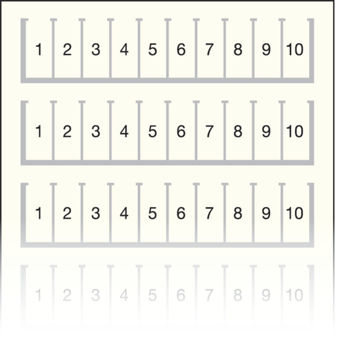 TE CONNECTIVITY ITAL - TYC1SNK150021R0000 CARTELLINI ORIZZ. MC612PA 11->20 (X10)