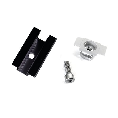 SUN-AGE SRL - USNK500A51-N-M-30 KIT MORS. CENTR. ALLUM. ANOD NERO H30 MO