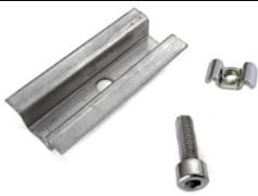 SUN-AGE SRL - USNK500D21-M-30 KIT MORS. CENT. ACCIAIO A SCATTO H30 MON