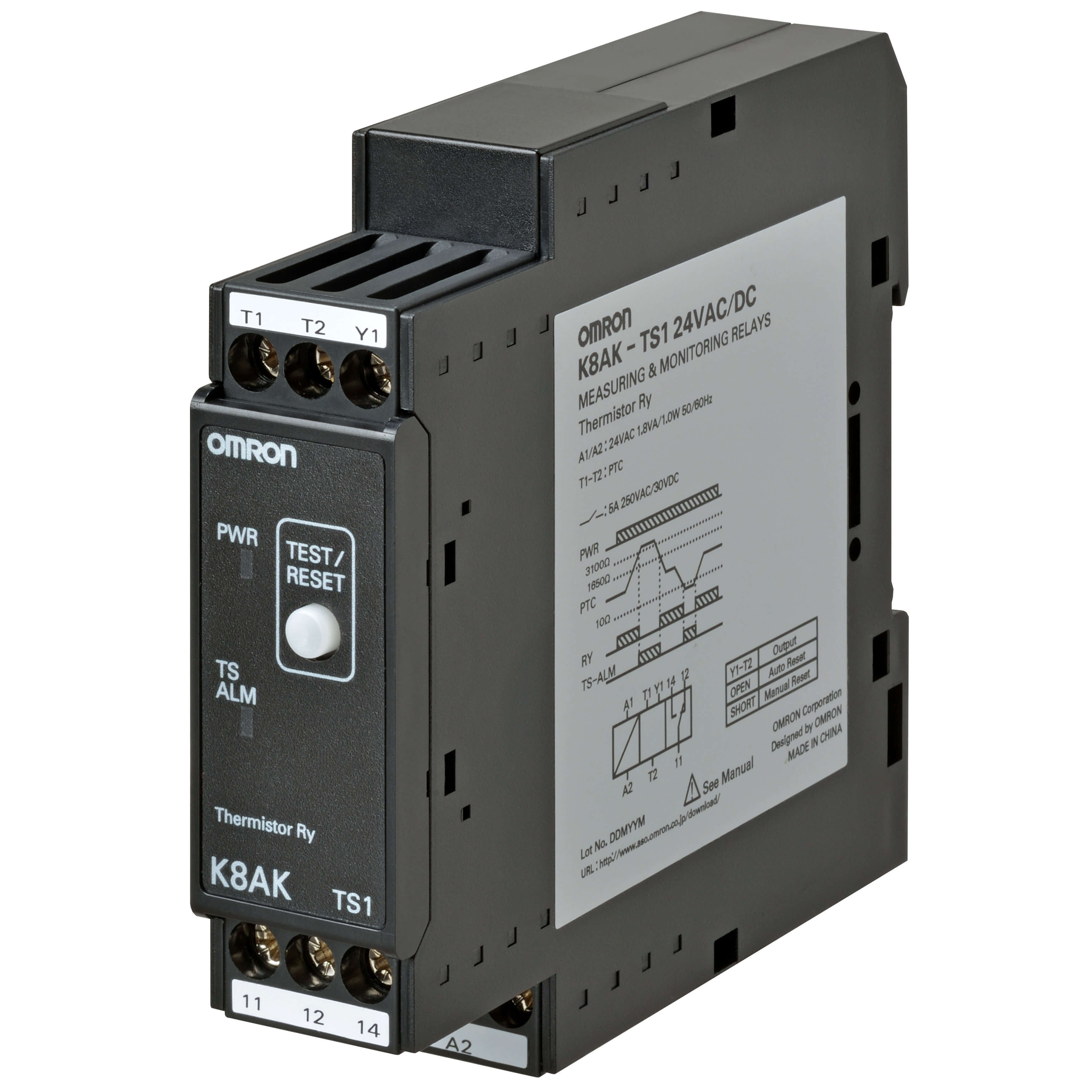 OMRON - OMRK8AKTS1100240VAC TERMOREGOLA-REL CONTR.TEMP PTC