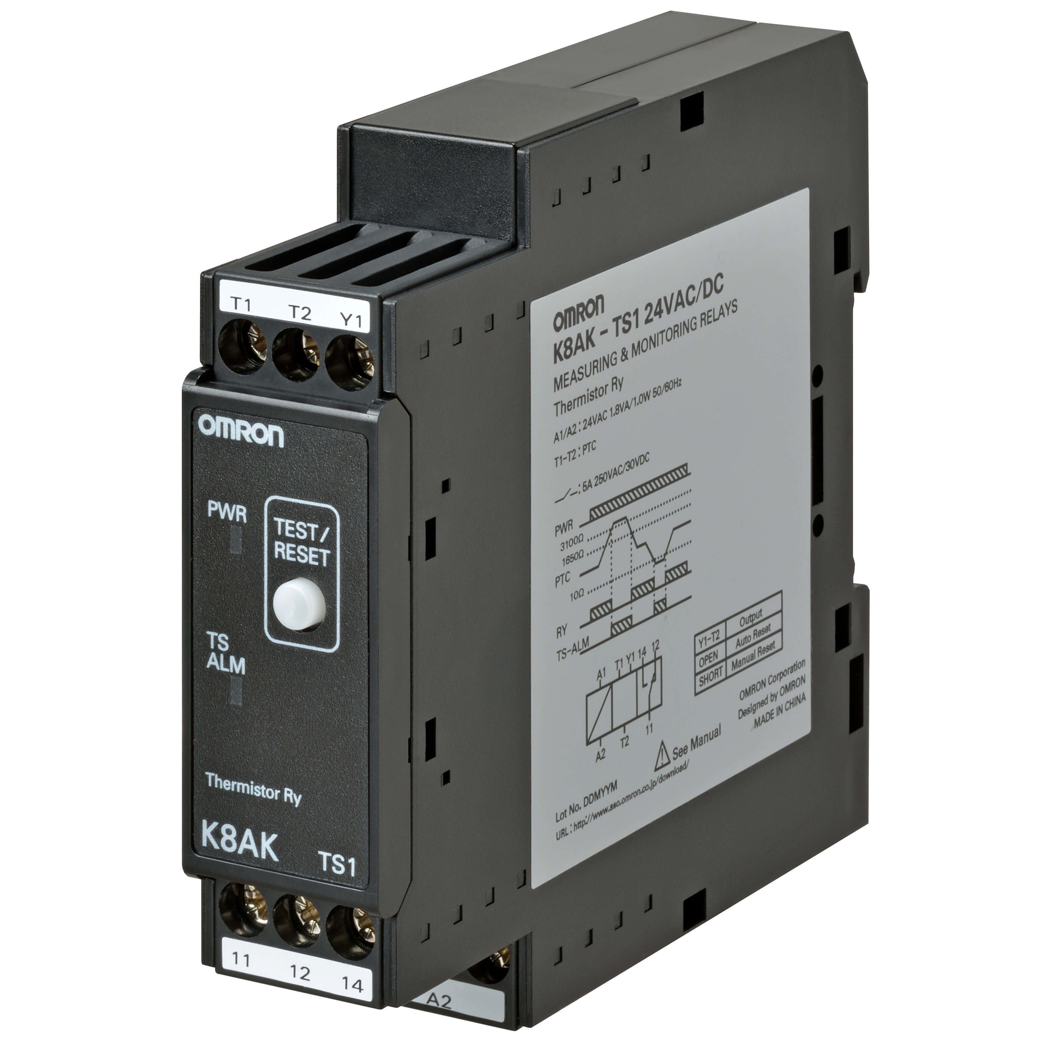 OMRON - OMRK8AKTS1100240VAC TERMOREGOLA-REL CONTR.TEMP PTC