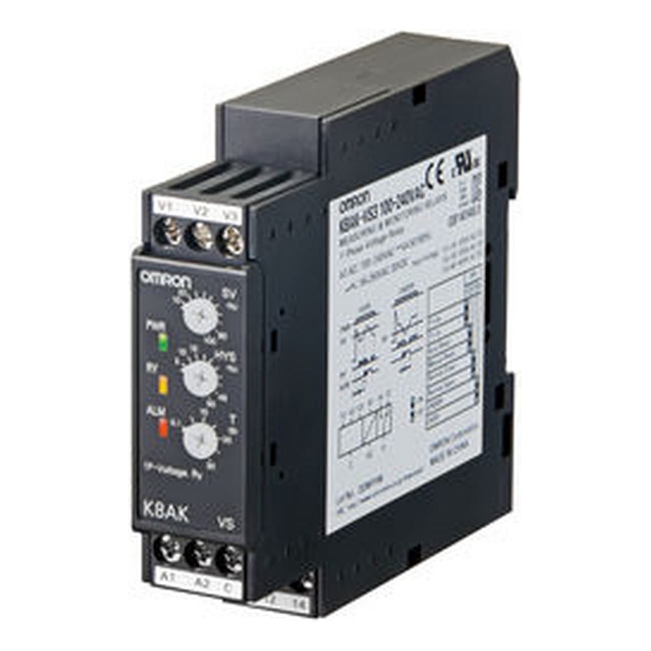 OMRON - OMRK8AKVS3100240VAC RELE-CONTRMONSOVRSOTTENS20VMAX600VOUT2SP