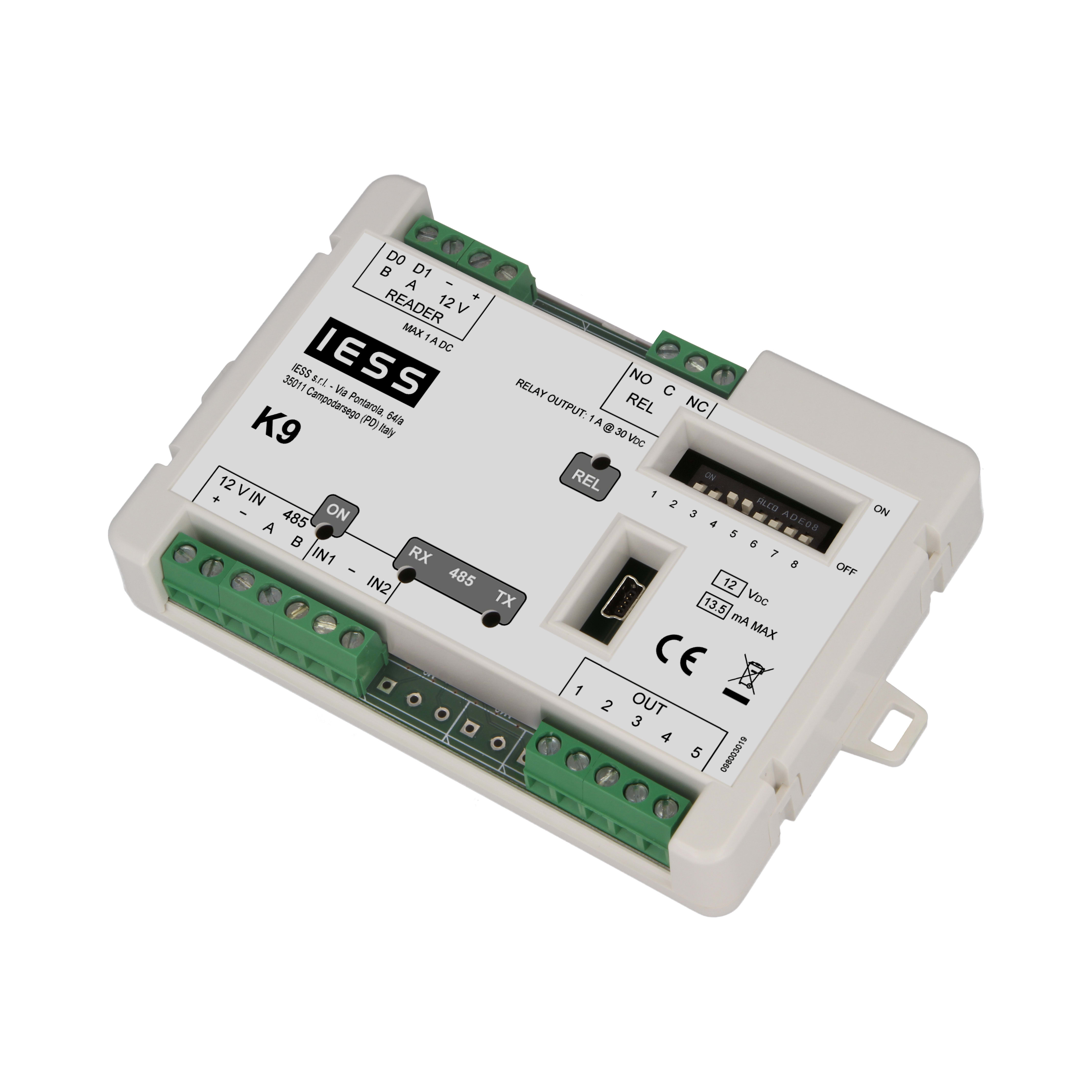IESS SRL - EAAK9 MODULO INS. RS485 X LETTORI KEY ACCESS