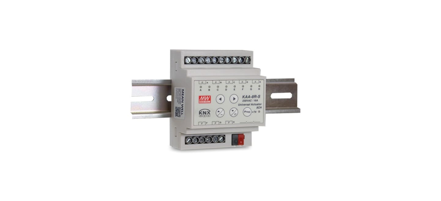DIGIMAX SRL - DIXKAA-8R-16S KNX ATTUATORE UNIVERSALE 8CH 16A