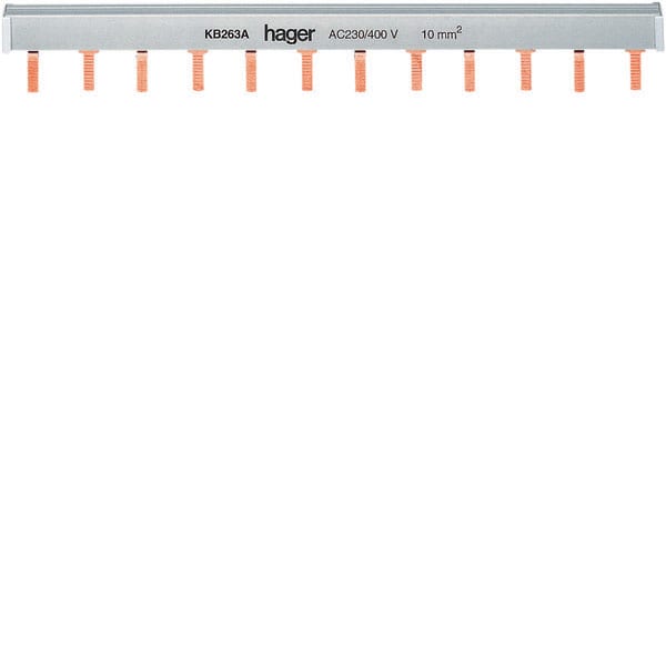 HAGER - HAGKB263A BARR. CABLAGGIO 2P 12M