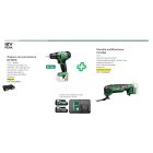 HIKOKI POWER TOOLS - HIAKC12HKCV DV12DAWFZ+CV12DAW4Z