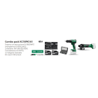 HIKOKI POWER TOOLS - HIAKC18PK1A1 KIT DV18DD+G18DSL+2X5AH+100ACC