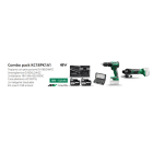 HIKOKI POWER TOOLS - HIAKC18PK1A1 KIT DV18DD+G18DSL+2X5AH+100ACC