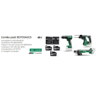 HIKOKI POWER TOOLS - HIAKCIT35A3C5 KIT G1813DA+DH18DPA+DV18DD+3X5AH