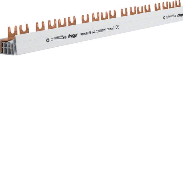 HAGER - HAGKDN463B BARR. A FORCELLA 4P 63A 1 MT