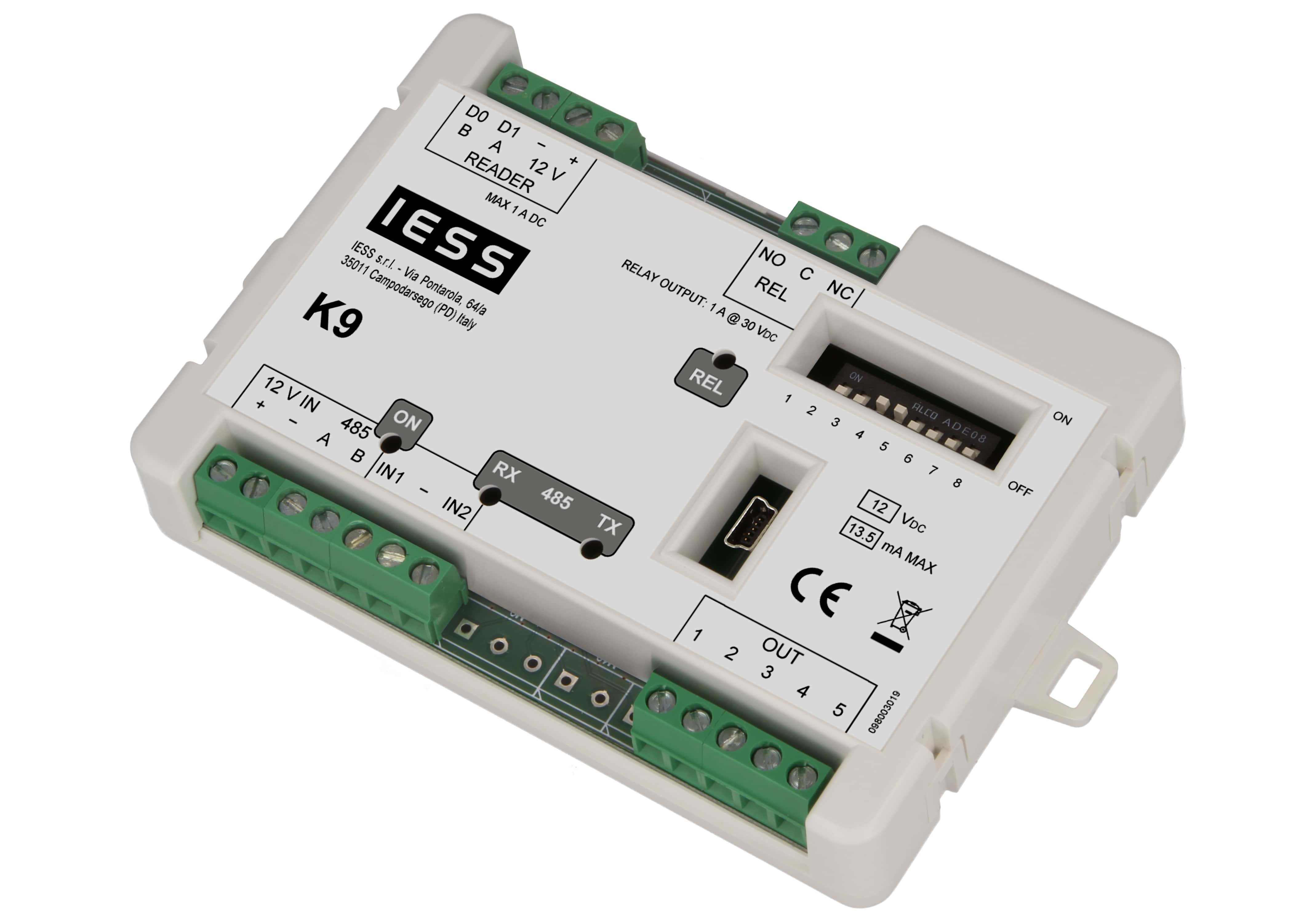 IESS SRL - EAAKGATE MODULO PASSIVO KEY ACCESS X SINGOLA PORT