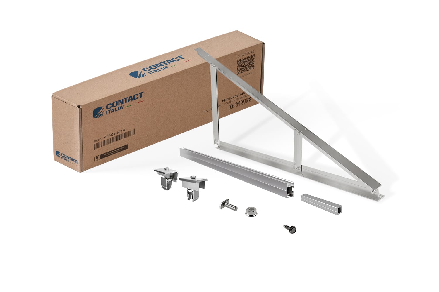 CONTACT ITALIA SRL - IICKIT-06-KTV Kit struttura 6 moduli verticali - KTV0164