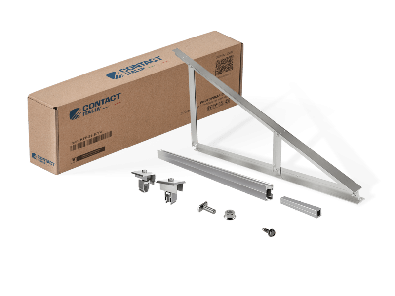 CONTACT ITALIA SRL - IICKIT-01-KTV KIT STRUTTURA 1 MODULO VERTICALE - KTV01