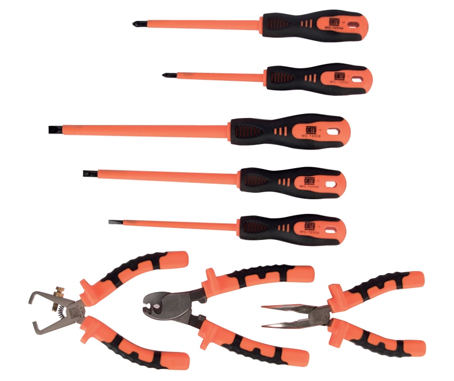 OCMEI SRL - OCMKIT-24 KIT DA 5 CACCIAVITI & 3 PINZE ISOLA