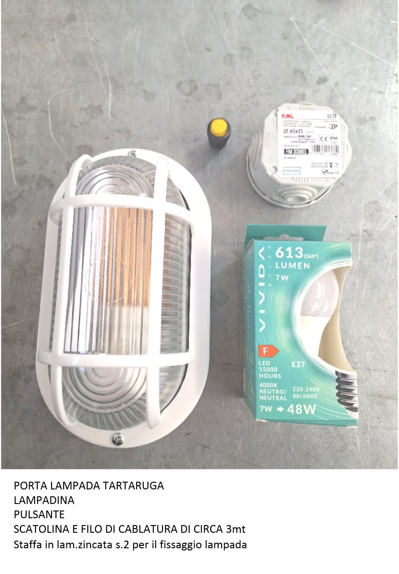 LEF SRL - LEXKIT-ILLUMINAZ/T KIT ILLUMINAZIONE BOX X TRAFO IN RESINA