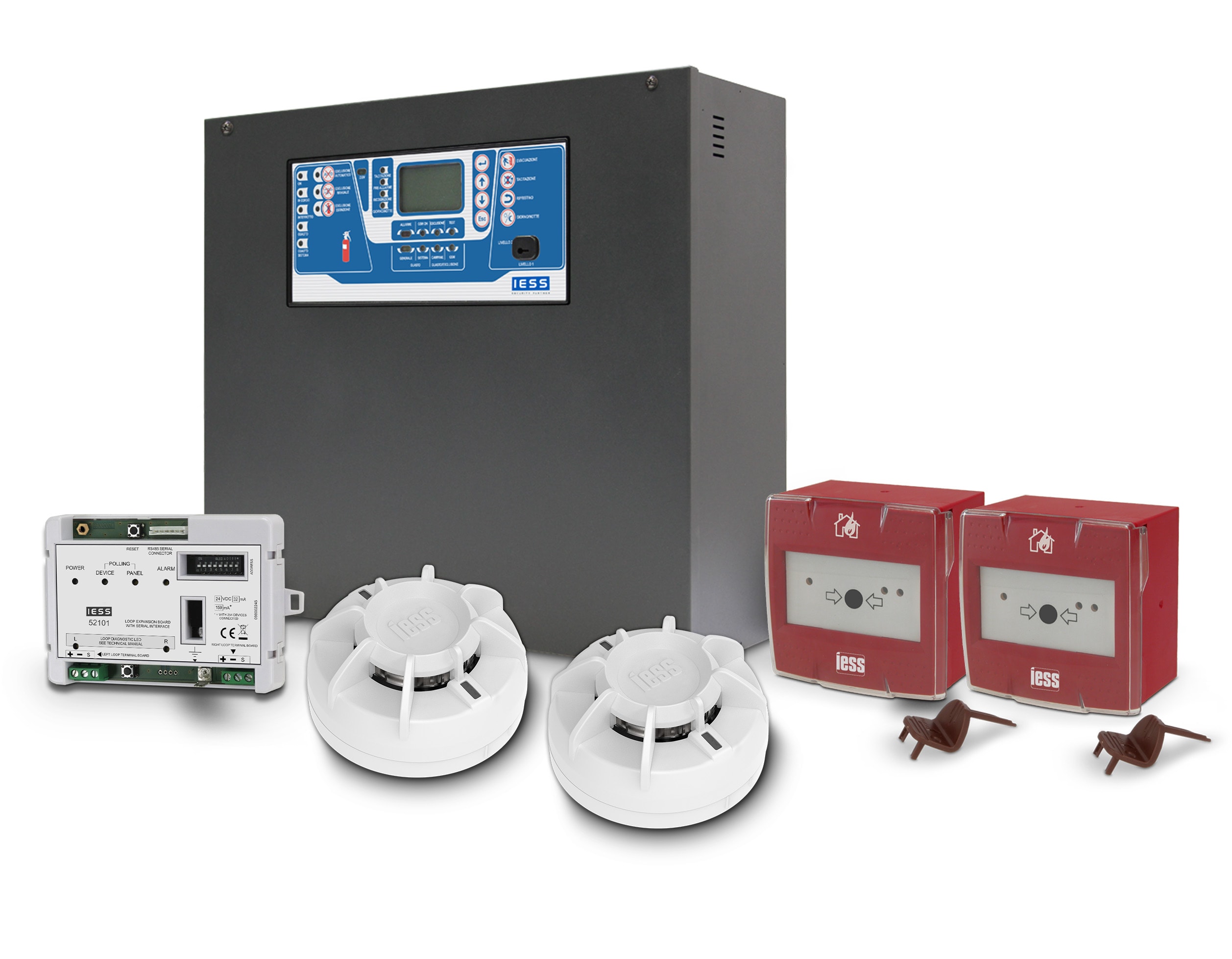 IESS SRL - EAAKIT2144PLUS KIT INCENDIOMEC44PLUS,52101,2X52106,2X32