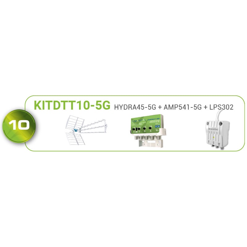 FTE MAXIMAL ITALIA S - FTEKITDTT10-5G KITDTT10-5G HYDRA45-5G+AMP541-5G+LPS302