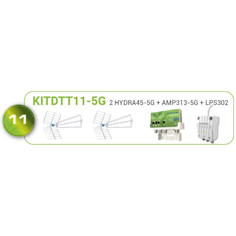 FTE MAXIMAL ITALIA S - FTEKITDTT11-5G KITDTT11-5G 2 HYDRA45-5G+AMP313-5G+LPS30