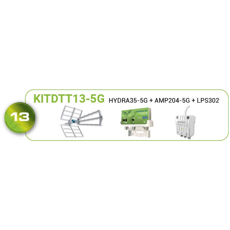 FTE MAXIMAL ITALIA S - FTEKITDTT13-5G KITDTT13-5G HYDRA35-5G+AMP204-5G+LPS302